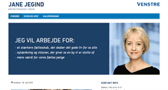 Desktop Screenshot of jegind.dk